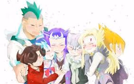 Barian Emperors But Woke - Seven alien emperors, reborn as human teens, navigate high school life with a secret: they're all de