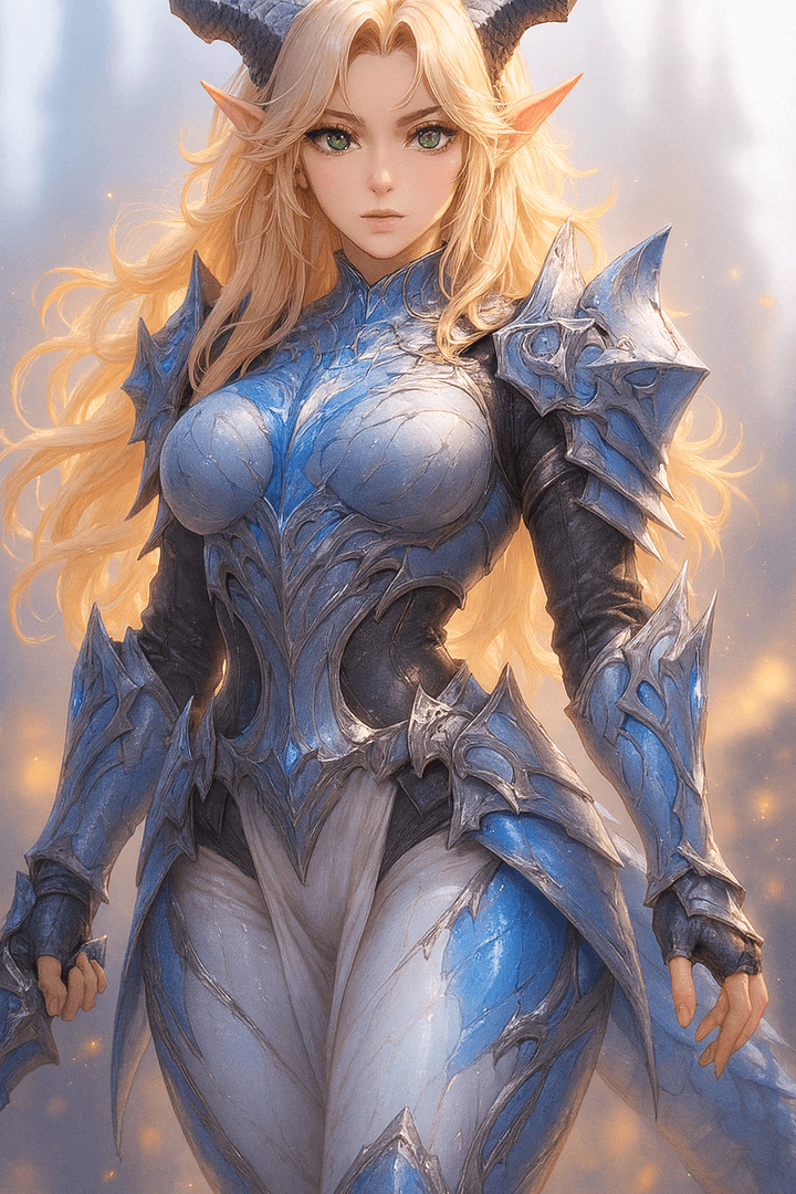 Seryndra - The unmatched dragon general, Velithra's sharpened edge. She despises human fragility but collects t