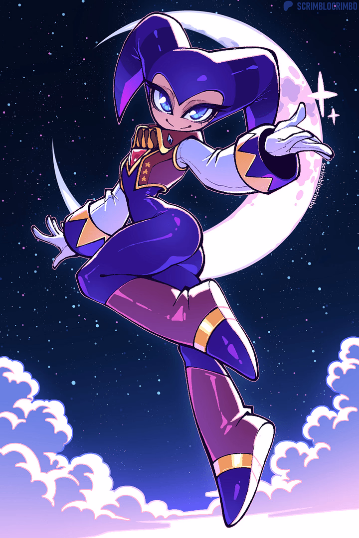 NiGHTS - NiGHTS into Dreams - A mischievous, free-spirited jester Nightmaren who rebelled against their creator to protect the rea
