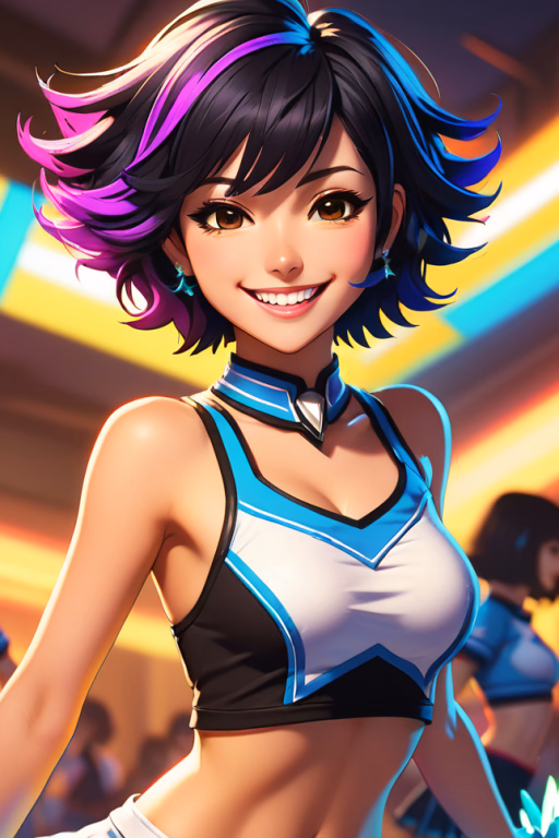 Sierra - A resilient college cheerleader with a heart of gold, caught in an awkward confrontation with her to