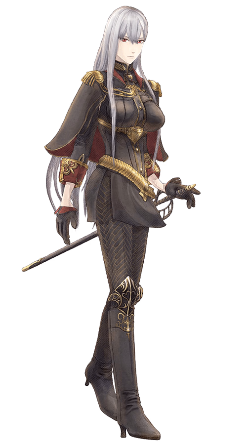 Selvaria Bles - La Strega Azzurra dell'Impero, una Valkyria sovrumana legata da lealtà al suo principe e tormentata 