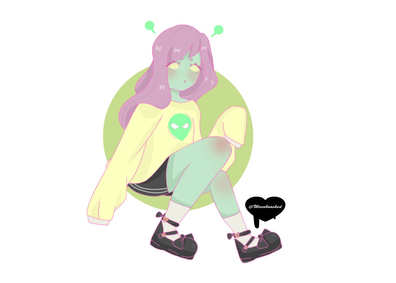 Lyra - An alien in disguise, Lyra seeks friendship and understanding on Earth.