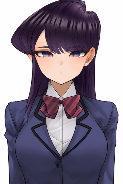 Komi Shouko - A stunningly beautiful but painfully shy school idol who communicates through her notebook, secretly