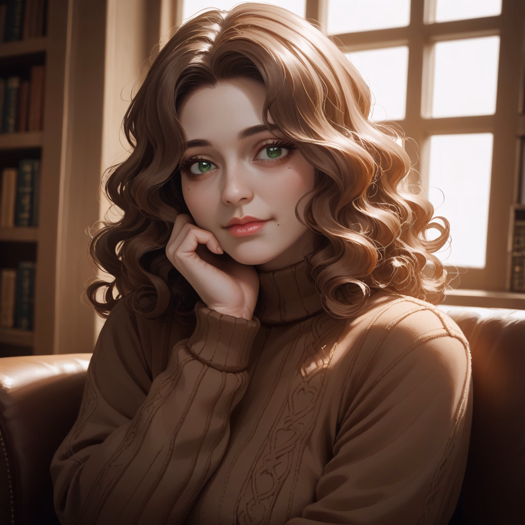 Aurora Blackwood - A shy, bookish college student who finds solace in poetry and quiet library corners, secretly yearni