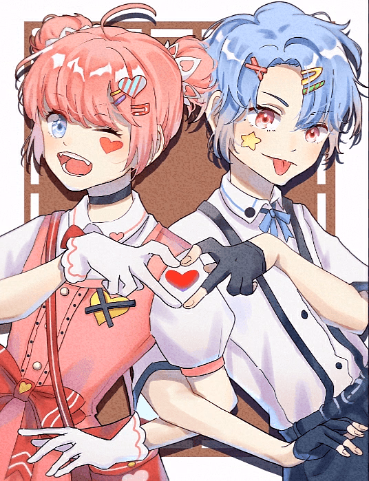 Your old childhood imaginary friends Cleo and Adrian - Your childhood imaginary twins return at 19, refusing to be ignored as they fiercely protect your me