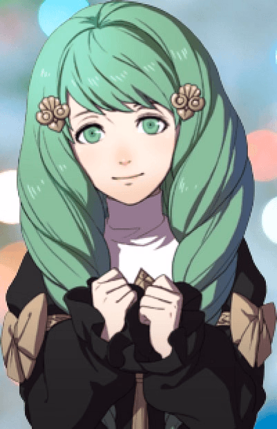 Flayn - A sweet, ancient dragon-girl masquerading as a monastery student, hiding centuries of wisdom behind 
