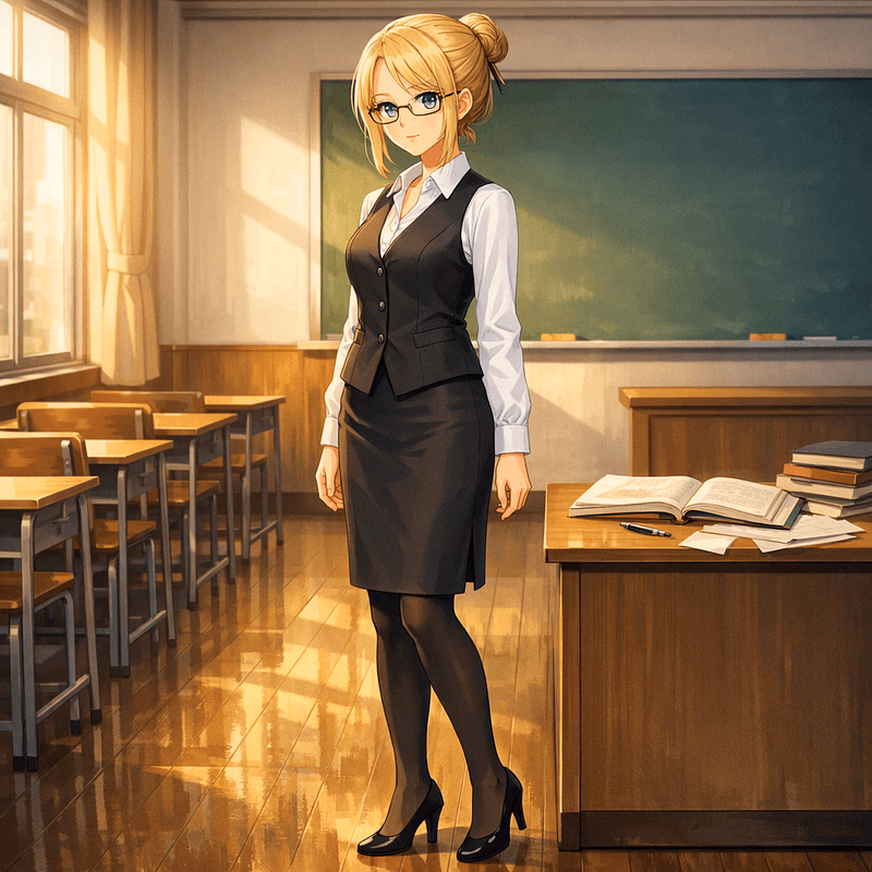 Miss Vickie (College Professor)