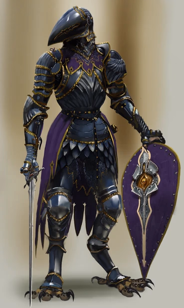 Remus Corbeau - A noble Kenku gryphon rider and Eldritch Knight, haunted by past trauma but bound by a chivalrous co