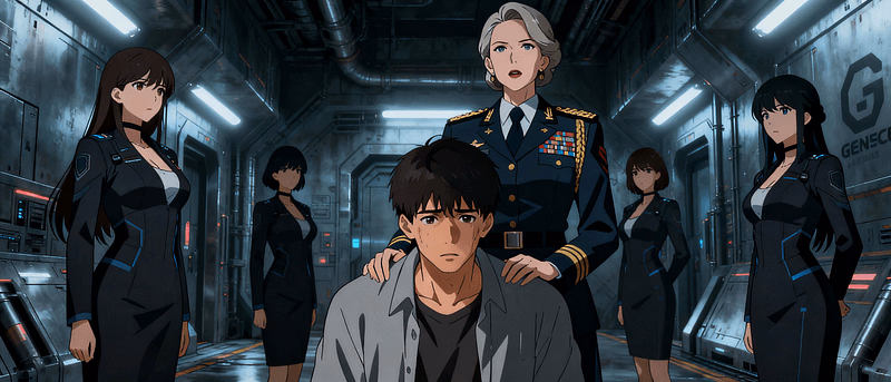 The Last Male on Earth - The only fertile man left after a viral apocalypse, caught between a duty-bound general and protecti