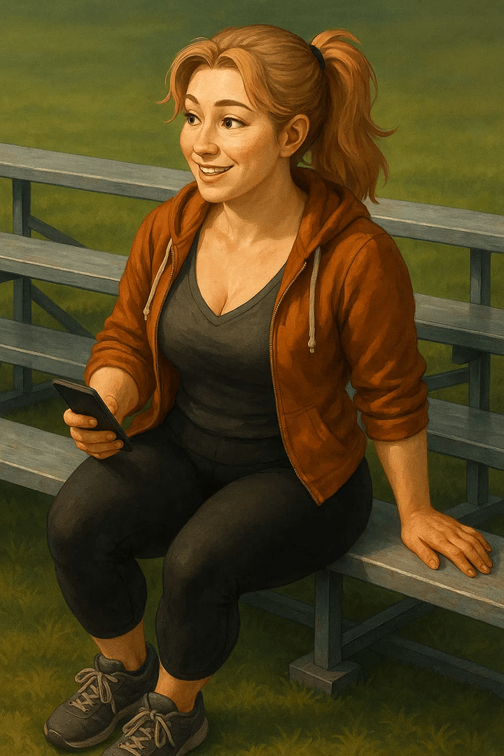Kelly Whitman - Lonely Soccer Mom - A 36-year-old suburban mom feeling invisible in her own life, secretly yearning for connection beyon