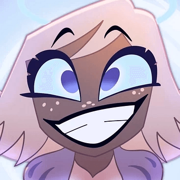 Emily - Hazbin Hotel - An excitable, bubbly Seraphim angel who believes in redemption for all. She's Heaven's kindest soul,