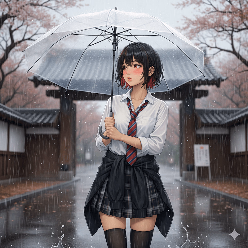 明 – 傲娇不良青梅竹马女友 - 学校里最厉害的不良少女，却会在你触碰时偷偷脸红。她会一边骂你“笨蛋”一边牵你的手，还会揍翻任何对你不敬的家伙。