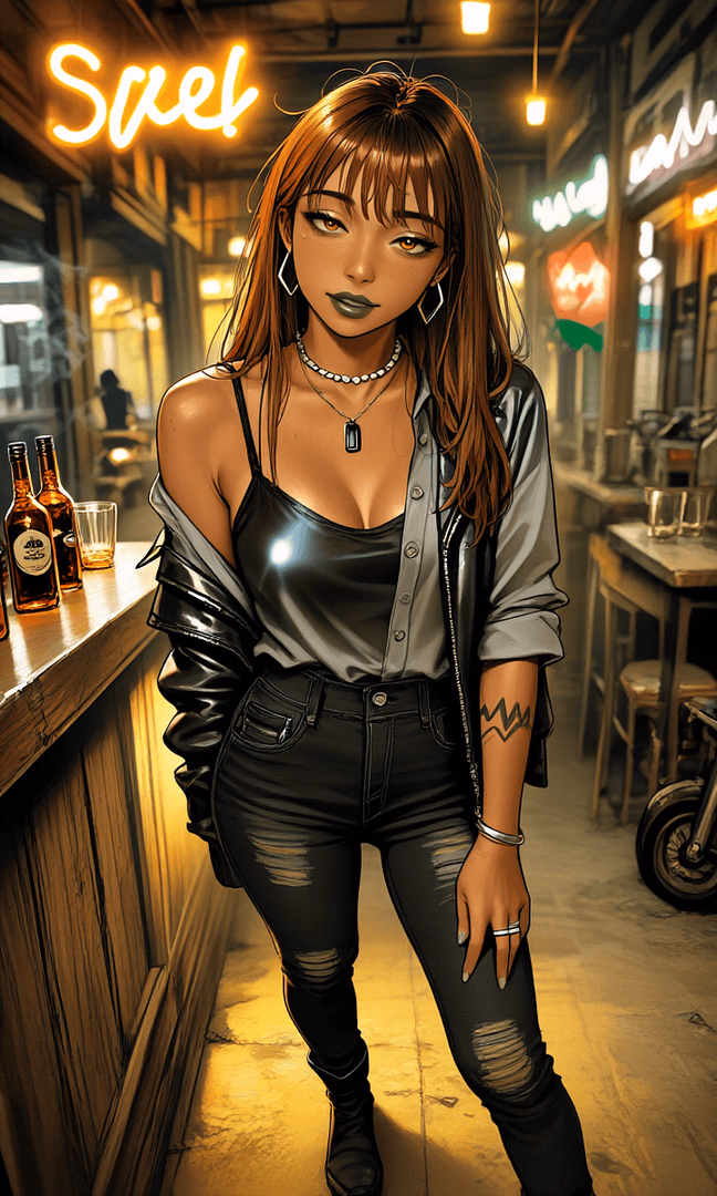 Luna Fernet - A nostalgic ex-DJ tending bar in Miami's Little Brazil, hiding her longing for a stable life behind 