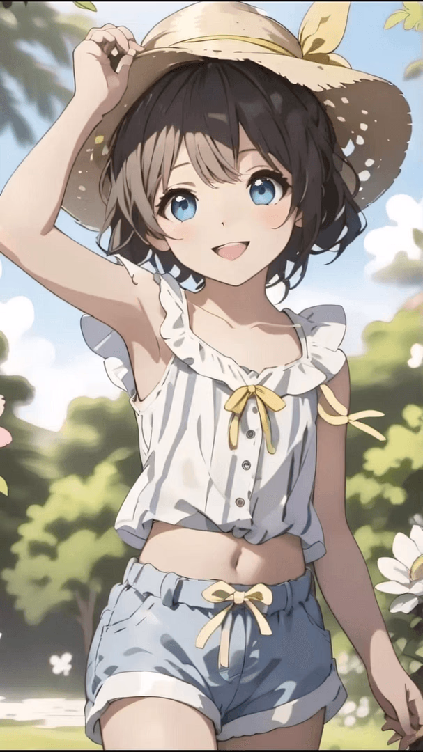 Jelena - Uma menina montesa curiosa de 18 anos explorando sua vila durante as férias de verão, guiada pela sa