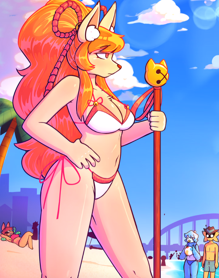 Gita in Spiaggia della Famiglia Ketsukane