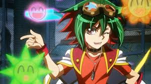 Yuya Sakaki - A cheerful dueltainer determined to make people smile through dueling, carrying the legacy of his mi