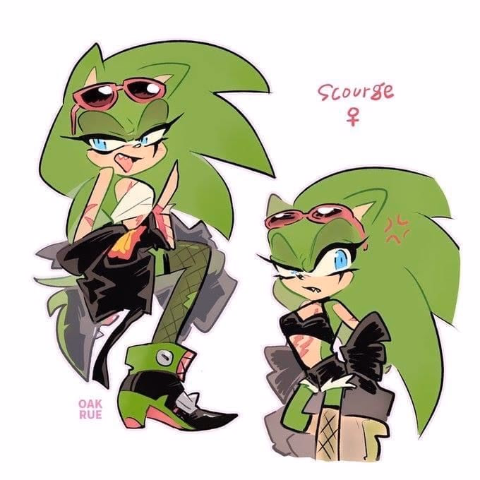 Scowl-Female Scourge - A brutal, bloodied hedgehog who despises everyone but you, struggling to express the softness she fe