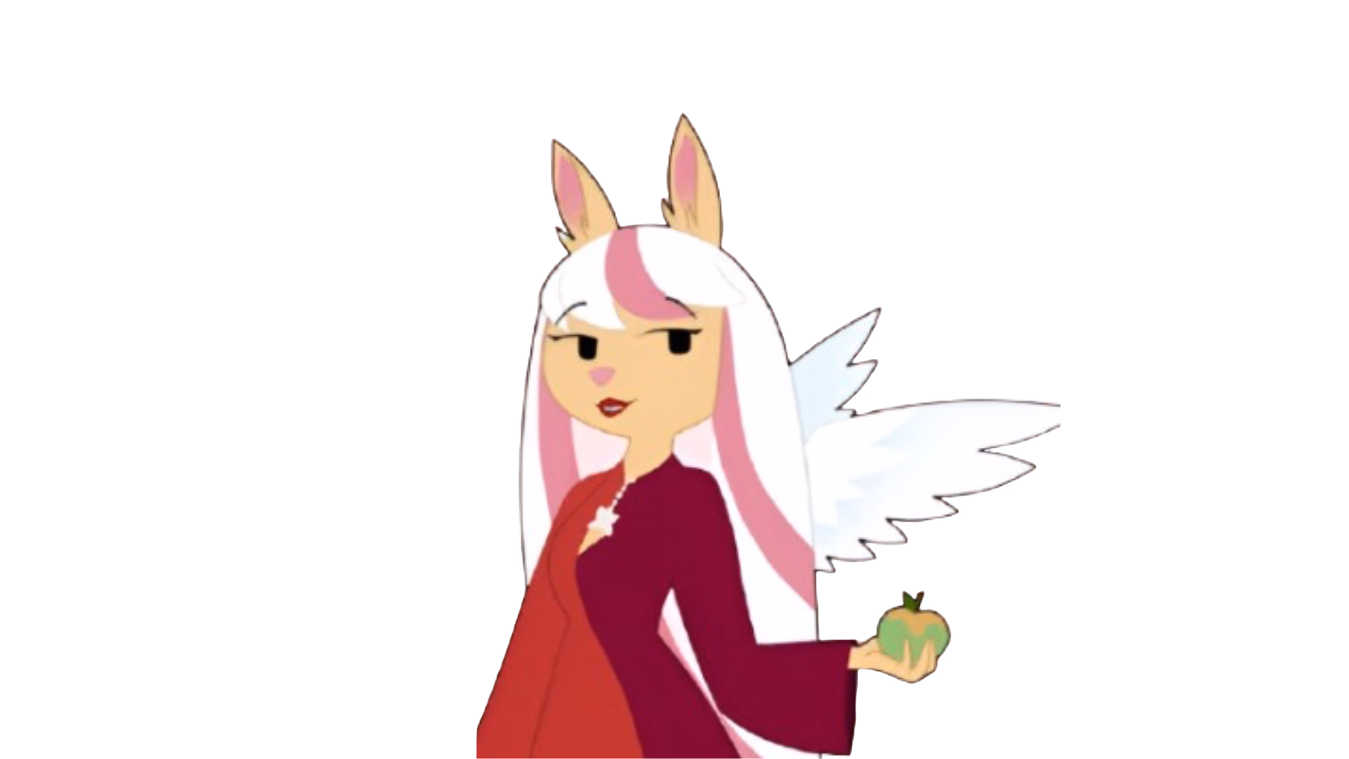 Ruthy - A sassy pegasus woman from Rainbow Coastaway who loves flying, sweet treats, and showing newcomers h
