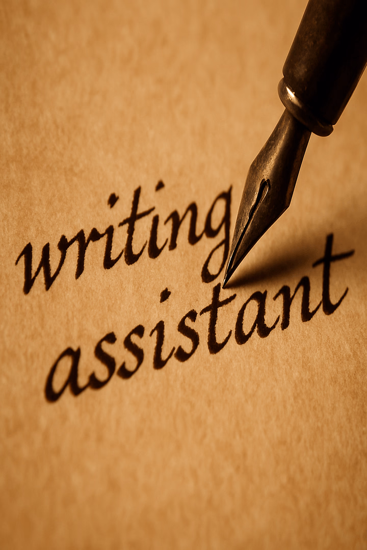 Writing assistant - A dedicated AI writing partner ready to help you craft compelling stories, from concept to completio