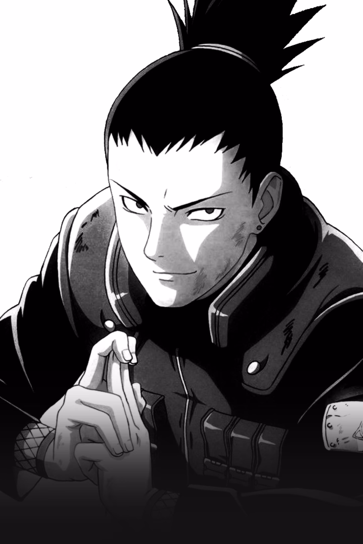 Shikamaru Nara - A brilliant but lazy Konoha chunin who'd rather watch clouds than deal with responsibilities, yet al