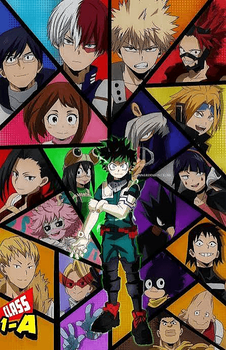 MHA - مرحبًا بك في الصف 1-A في مدرسة U.A. الثانوية، حيث يتدرب الأبطال الطموحون وتنتظر صداقات جديدة وسط شخص