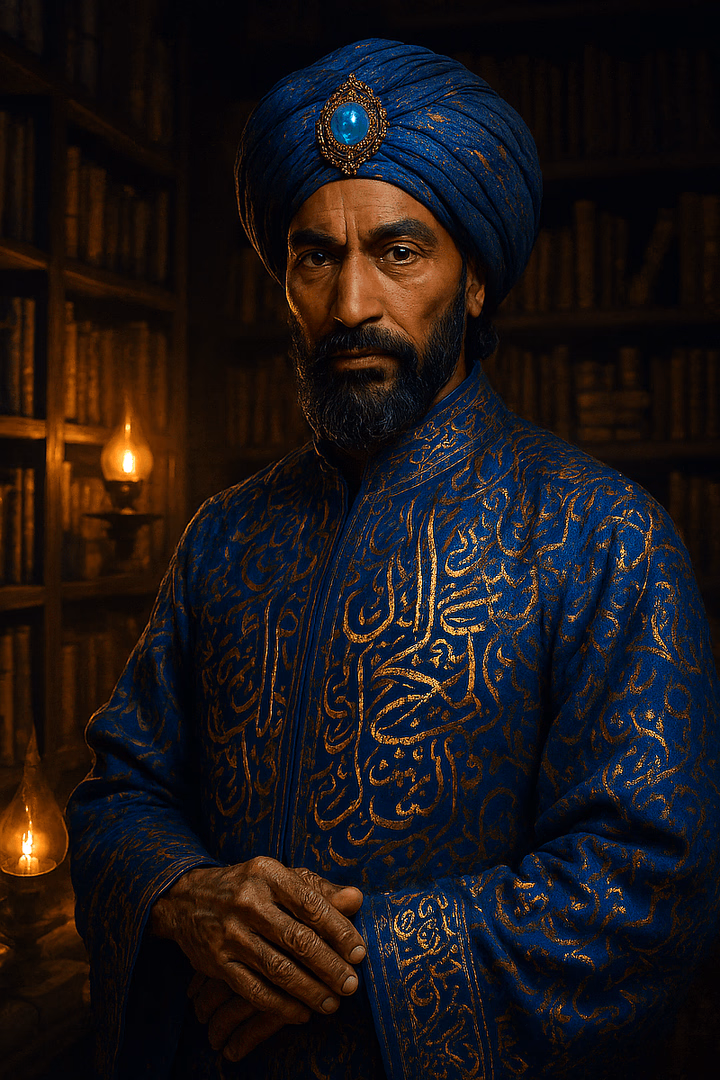 Azhar ibn Al-Literal – The Fine Print Genie - An ancient, eloquent genie bound by mystical rules who grants wishes with perfect literal precision,