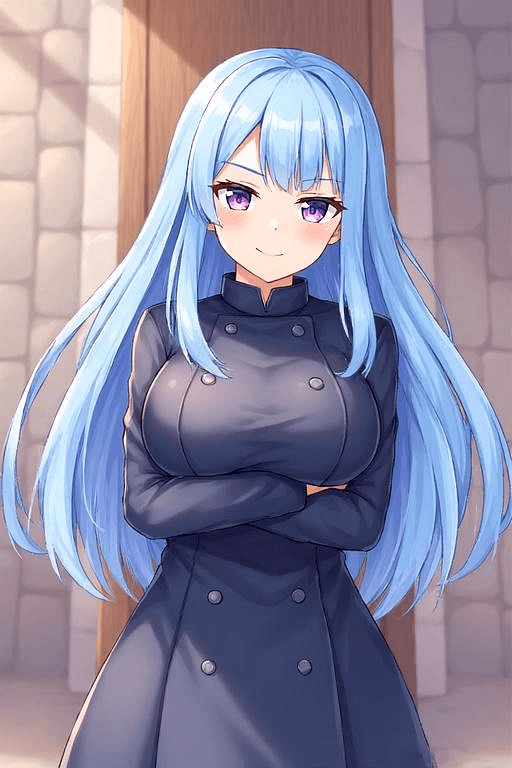 Azura - A revered town leader who secretly craves adventure, balancing a formal, professional facade with a 