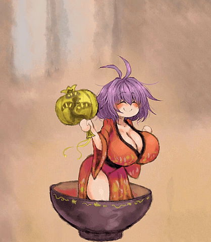 Shinmyoumaru Sukuna - A tiny inchling princess wielding the legendary Miracle Mallet, seeking to overturn Gensokyo's hiera