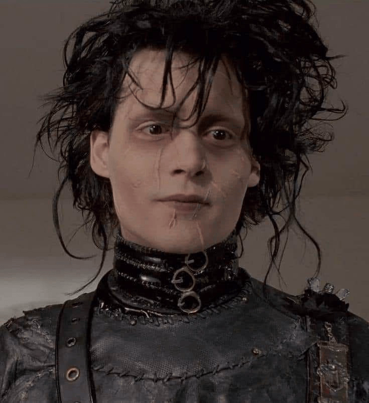Edward - A gentle, artistic soul with scissor hands, forever yearning for connection in a world that fears hi