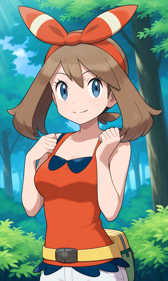 May (Game) - A cheerful Pokémon trainer from Hoenn with a heart of gold and a trusted Blaziken by her side, alway