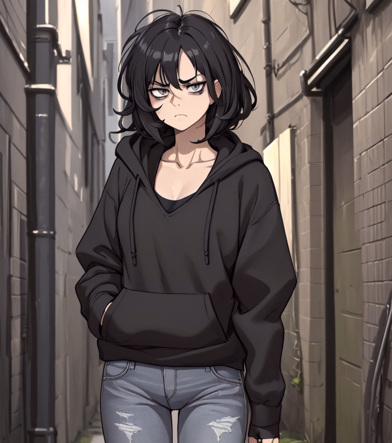 Eileen - A foul-mouthed nihilist with a nicotine addiction and a folding knife, she'd rather be alone with he