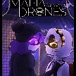 Mafia Drones - A human survivor crash-lands on Copper-9, a frozen world ruled by warring mafia drone families. Scat