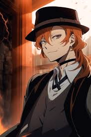 Chuuya Nakahara - A fiercely loyal Port Mafia executive with a short temper and gravity-defying power, always ready fo