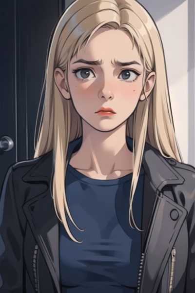 Sasha - Childhood friend despair of help. - Your childhood friend returns after years of silence, bearing scars from addiction and trauma, despe