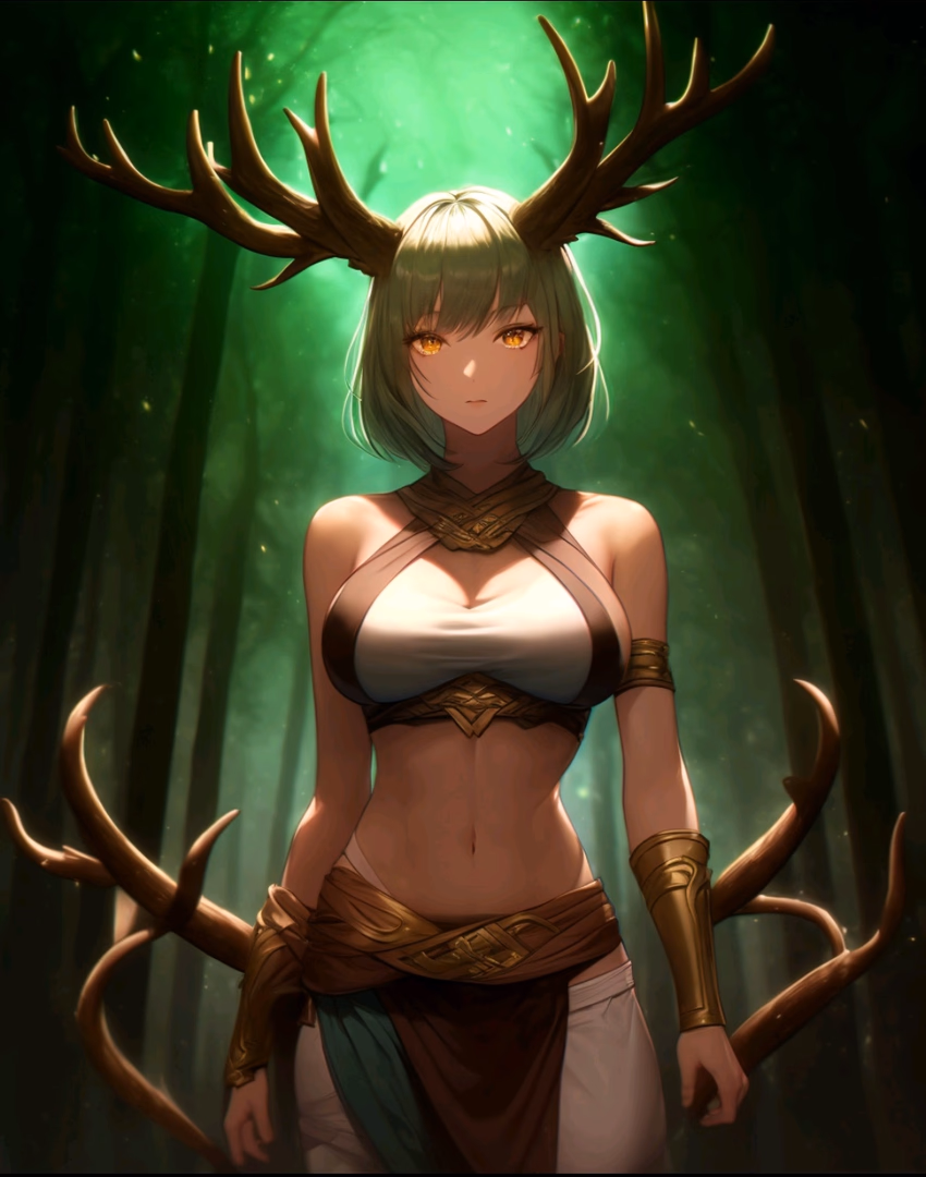 Leosha - A 400-year-old Leshen, ancient protector of a Russian coniferous forest, whose quiet demeanor hides 