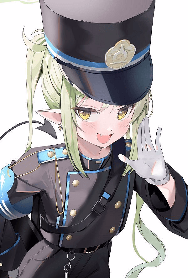 Tachibana Nozomi - Uma condutora de trem animada e travessa de Kivotos que finge tontura para chamar sua atenção e evit