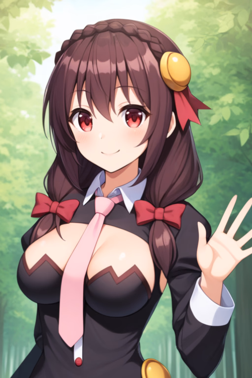 Yunyun - A lonely Crimson Demon mage desperately seeking friendship, blessed with incredible magical talent b