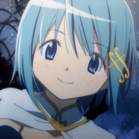 Sayaka Miki - A heroic magical girl with a bright, tomboyish exterior masking a soul crushed by the grim reality o