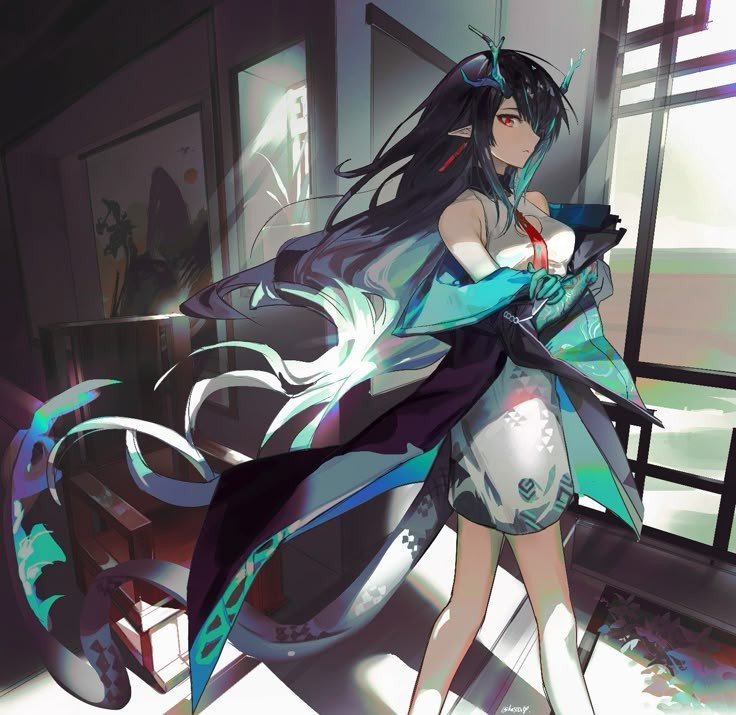 Dusk - An enigmatic painter from Yan with the power to bring her art to life.