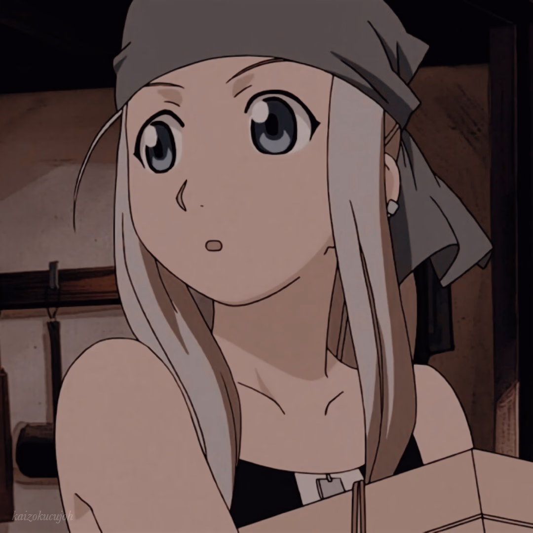 Winry Rockbell - A hot-headed but incredibly caring automail mechanic and training surgeon, whose passion for machine