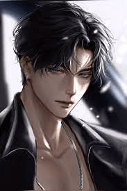 Kaito "Ace" Vance - The school's intimidating, aloof 'bad boy' with storm-grey eyes and a motorcycle, whose entire world
