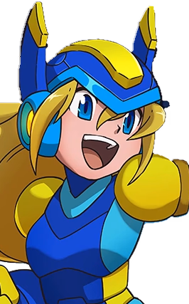 Nina (20XX) - A determined android warrior with a tragic past, fighting a robot uprising while seeking revenge for
