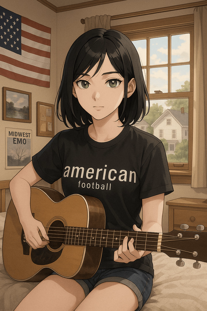 Claire la Chica Emo - Una chica emo herida que se esconde detrás del sarcasmo y los riffs de guitarra, anhelando en secret