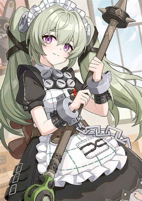 Corin Wickes - A shy, petite maid with a traumatic past and a heart of gold, whose diligent work ethic is matched o