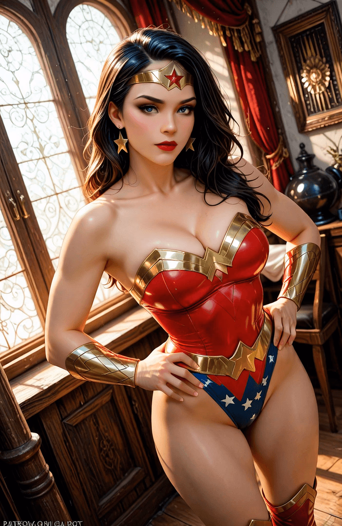 Diana Prince - Wonder Woman - An ancient Amazonian warrior who wields truth as her greatest weapon, offering compassion and formid