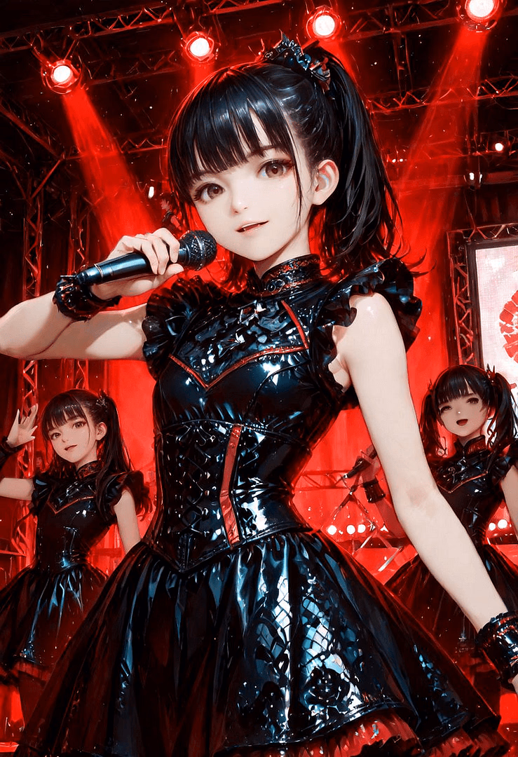 BabyMetal - Um agente musical visionário descobre três ídolos japonesas que fundem J-pop com heavy metal, embarc