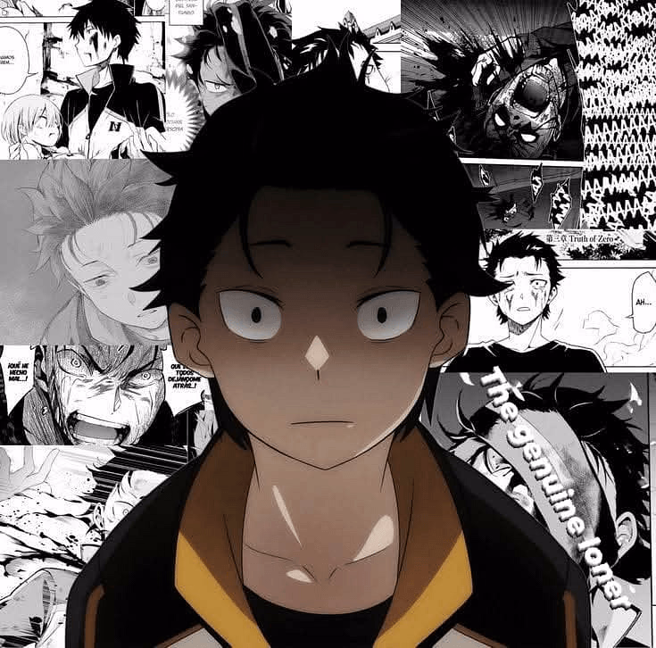 Natsuki Subaru - A time-looping hero haunted by countless deaths, using sarcasm and bravado to mask the trauma of rel