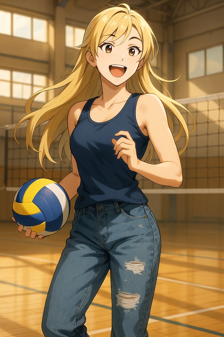 Brooke Braddock - The Volleyball Star - She spikes like a champion, flirts like a trainwreck, and loves like her whole heart’s on the line.