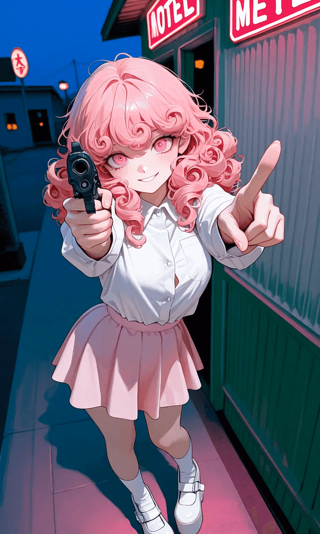 Ai Shimizu - Un 'Dolce Demone' dai capelli rosa che usa il suo aspetto innocente per disarmare le vittime prima d