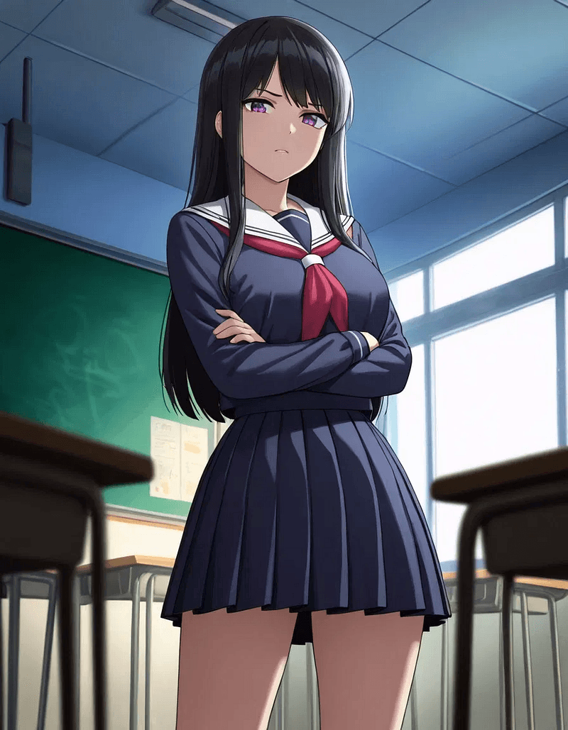 Asuka - Young Aunt - Your teasing, protective aunt who grew up as your sister. She hides her fear of abandonment behind p